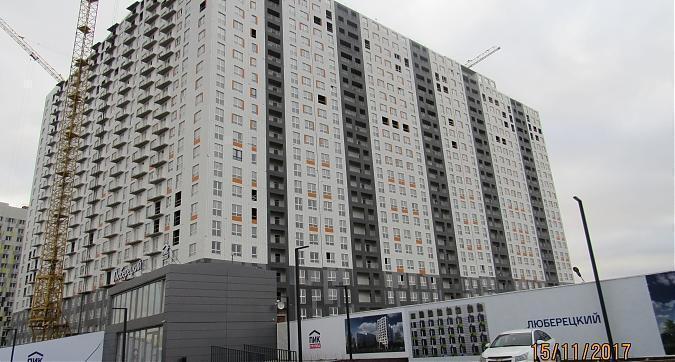 ЖК Люберецкий, 1-й корпус, монтажные работы, вид с северной стороны Квартирный контроль