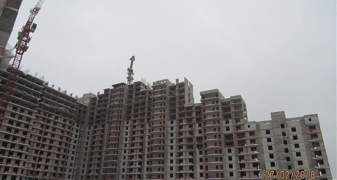 ЖК Новокосино 2, 16-й корпус, монолитные работы, выкладка наружных стен - вид с Юбилейного проспекта, фото 3 Квартирный контроль