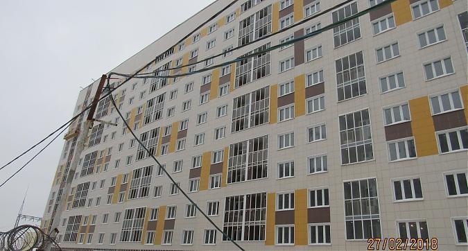 ЖК Новокосино 2, 13-й корпус, фасадные работы - вид с Юбилейного проспекта, фото 1 Квартирный контроль