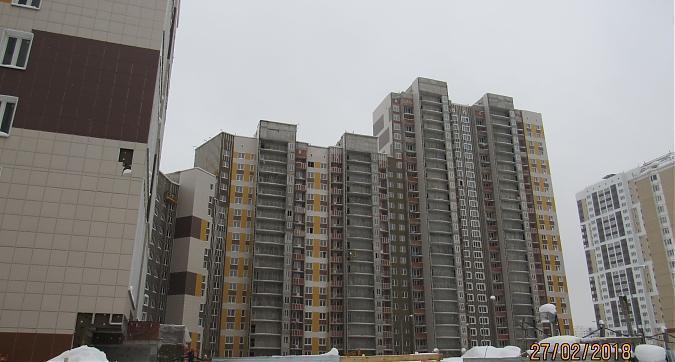 ЖК Новокосино 2, 13-й корпус, фасадные работы - вид с Юбилейного проспекта, фото 3 Квартирный контроль
