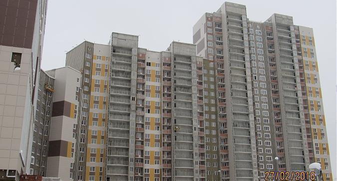 ЖК Новокосино 2, 13-й корпус, фасадные работы - вид с Юбилейного проспекта, фото 4 Квартирный контроль