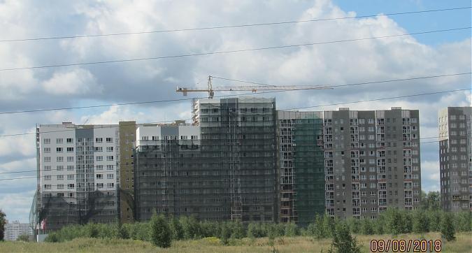 ЖК Белые ночи - фасадные работы, вид с северной стороны Квартирный контроль
