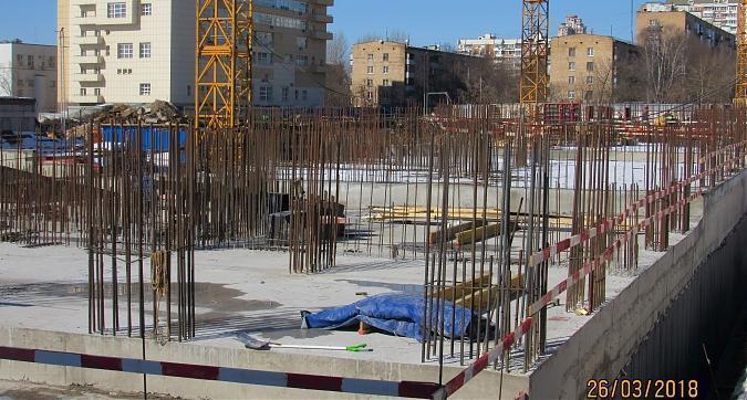 ЖК Серебряный парк (Паршина, 10) - монолитные работы, вид с улицы Паршина, фото 2 Квартирный контроль