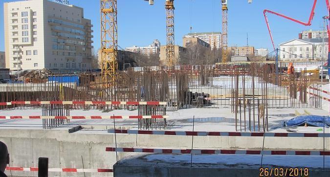 ЖК Серебряный парк (Паршина, 10) - монолитные работы, вид с улицы Паршина, фото 7 Квартирный контроль