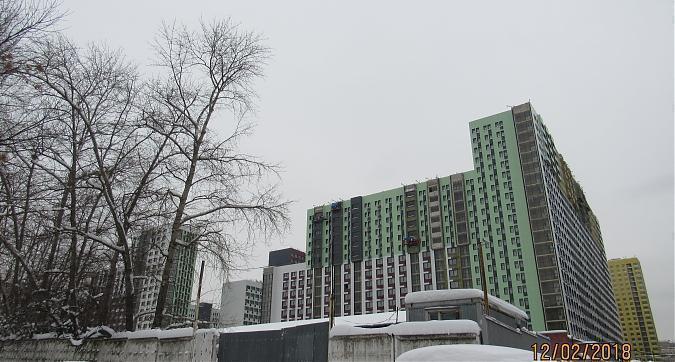 ЖК Город, фасадные работы - вид с улицы 800-летия Москвы, фото 3 Квартирный контроль