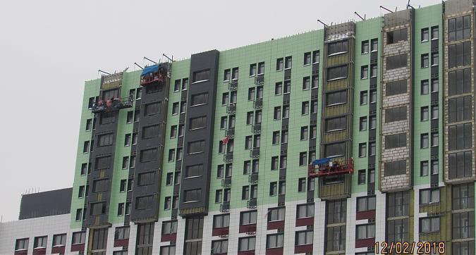 ЖК Город, фасадные работы - вид с улицы 800-летия Москвы, фото 4 Квартирный контроль