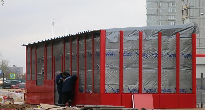 Монтаж офиса продаж комплекса апартаментов Барбарис Квартирный контроль