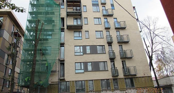 ЖК Два дома 20&20, фасадные работы - вид со стороны 2-го Донского проезда, фото 6 Квартирный контроль