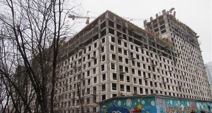 ЖК Черняховского 19, 2-ой корпус, монолитные работы - вид с улицы Черняховского, фото 2 Квартирный контроль