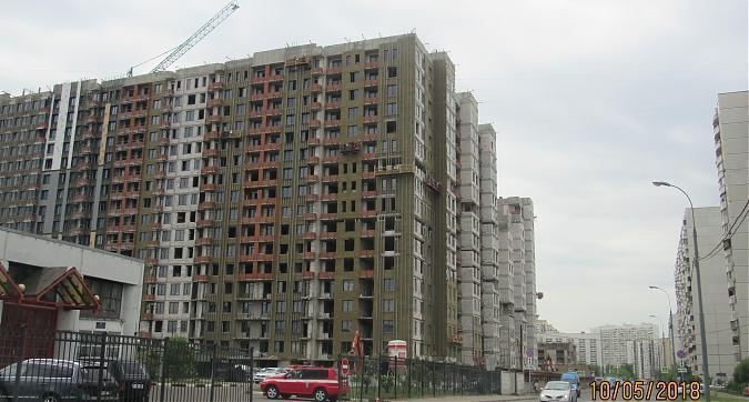 ЖК Влюблино, корпус 1, отделочные работы - вид с улицы Перерва, фото 1 Квартирный контроль