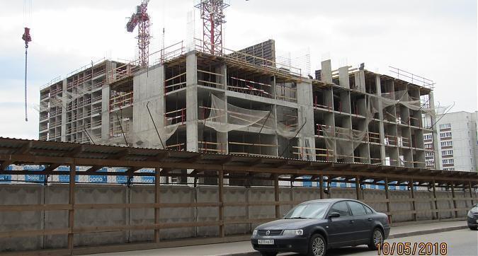 ЖК Влюблино, корпуса 2.1 и 2.2, монолитные работы - вид с улицы Перерва, фото 2 Квартирный контроль