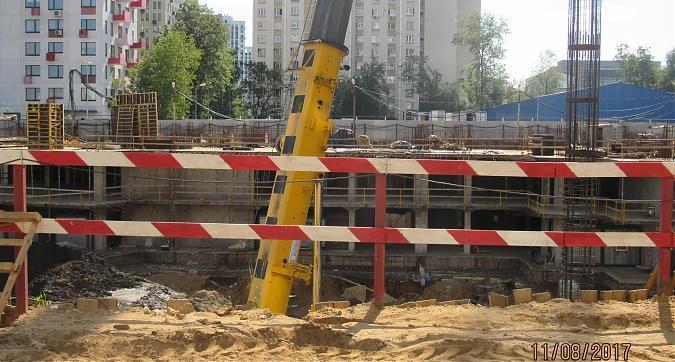 ЖК Wellton Park (Велтон Парк), монолитные работы -вид на 11 корпус со двора Квартирный контроль