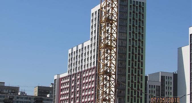 ЖК Город, фасадные работы - вид с улицы 800-летия Москвы, фото 3 Квартирный контроль