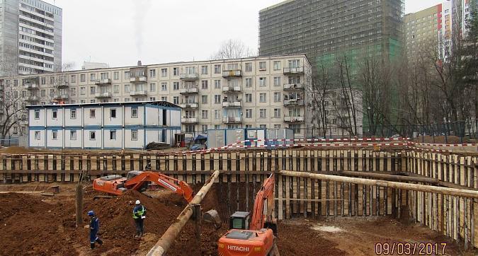 ЖК Достояние - вид с Ярцевской улицы на 2-й корпус (дом Наука) Квартирный контроль