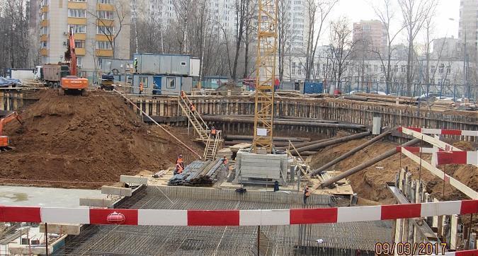 ЖК Достояние - вид с Ярцевской улицы на 1-й корпус (дома Культура и Искусство) Квартирный контроль
