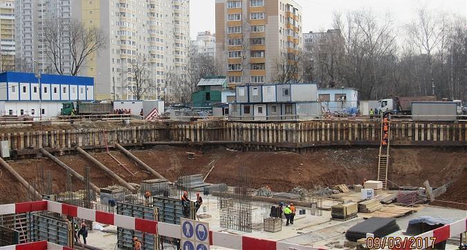 ЖК Достояние - вид с Ярцевской улицы на 1-й корпус (дома Культура и Искусство) Квартирный контроль