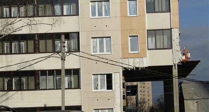 ЖК Тургенева, 13 - проводятся работы по облицовке здания Квартирный контроль