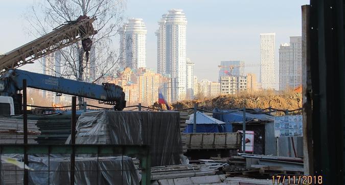 ЖК Крылья (Лобачевского, 120), вид с проектируемого проезда 3631, котлованные работы, фото - 5 Квартирный контроль