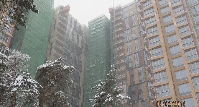 ЖК Дом Серебряный Бор - фасадные работы, вид со стороны набережной Москва реки, фото 5 Квартирный контроль