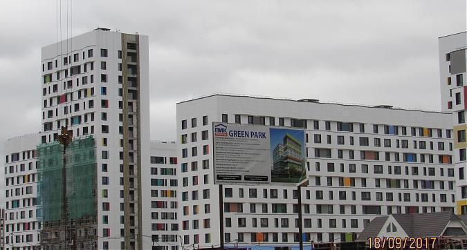 ЖК Green Park (ЖК Грин Парк) - вид с Олонецкой улицы на строительство 2-го корпуса Квартирный контроль