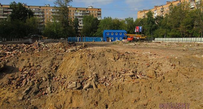 Вид на строительную площадку ЖК Время со стороны ул. Лермонтовская Квартирный контроль