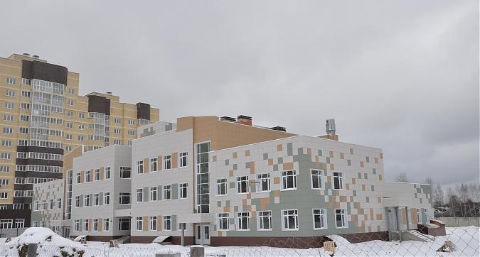 ЖК Полет, детский сад, вид со строительной площадки Квартирный контроль