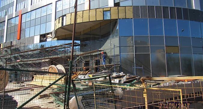 ЖК Мосфильмовская (Штаб-Квартира на Мосфильмовской) - вид с Мосфильмовской улицы, фото 3 Квартирный контроль