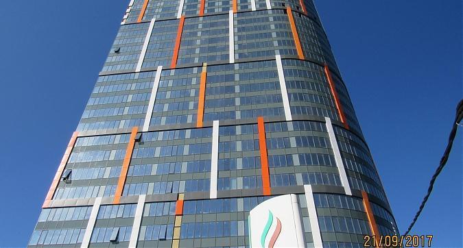 ЖК Мосфильмовская (Штаб-Квартира на Мосфильмовской) - вид с Мосфильмовской улицы, фото 4 Квартирный контроль