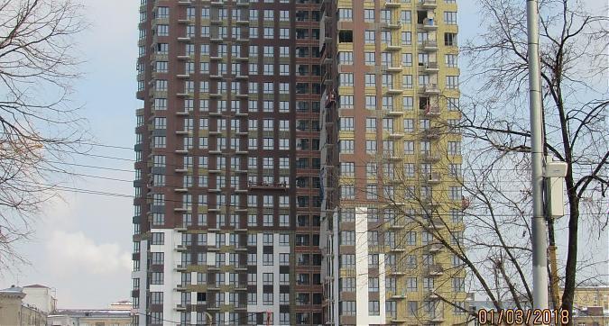 ЖК Петр 1 - фасадные работы, вид с проезда Завода Серп и Молот, фото 6 Квартирный контроль