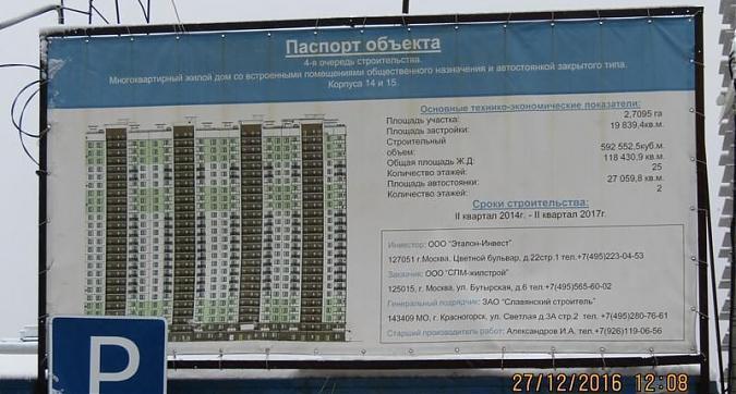 ЖК Изумрудные Холмы - паспорт объекта Квартирный контроль