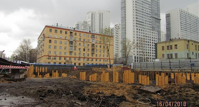 ЖК Атлас-дом. Лидер в Садовниках, котлованные работы - вид с Нагатинской улицы, фото 6 Квартирный контроль