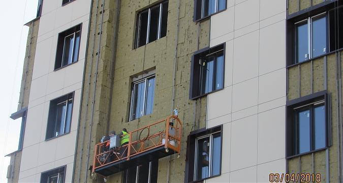 ЖК Дом в Олимпийской деревне, фасадные работы - вид с проезда Олимпийской деревни, фото 5 Квартирный контроль