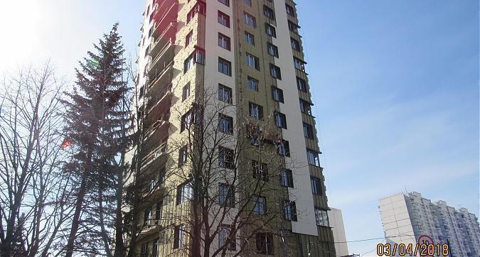 ЖК Дом в Олимпийской деревне, фасадные работы - вид с проезда Олимпийской деревни, фото 6 Квартирный контроль