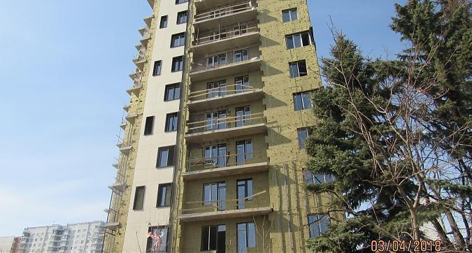 ЖК Дом в Олимпийской деревне, фасадные работы - вид с проезда Олимпийской деревни, фото 7 Квартирный контроль
