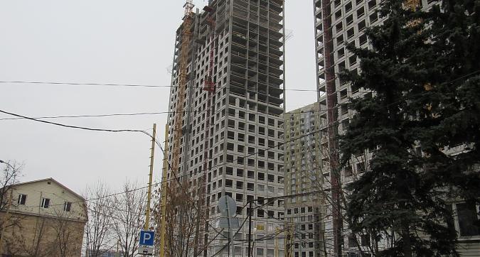 ЖК Береговой, монолитные работы, корпуса 5 и 7, вид с Берегового проезда, фото - 2 Квартирный контроль