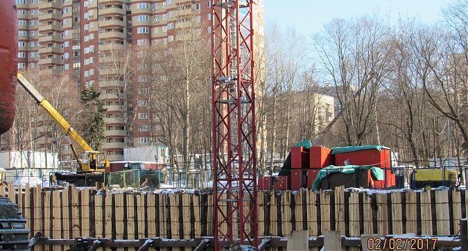 Вид с Проектируемого проезда 6021 на ЖК Квартал 38А Квартирный контроль