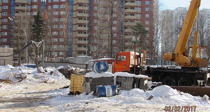 Вид с Проектируемого проезда 6021 на ЖК Квартал 38А Квартирный контроль