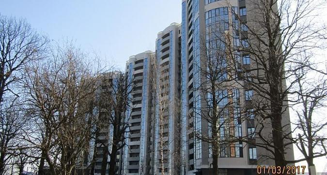 ЖК ПАНОРАМА СКОЛКОВО - вид на комплекс со стороны улицы Эйнштейна Квартирный контроль