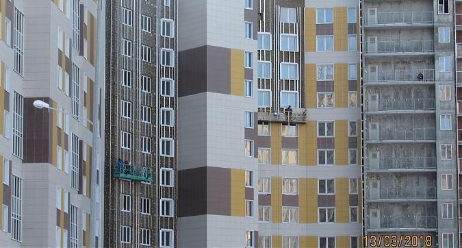 ЖК Новокосино 2, 13-й корпус, фасадные работы - вид с Юбилейного проспекта, фото 4 Квартирный контроль