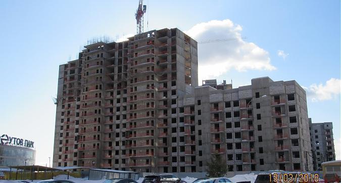 ЖК Новокосино 2, 16-й корпус, монолитные работы, выкладка наружных стен - вид с Юбилейного проспекта, фото 3 Квартирный контроль