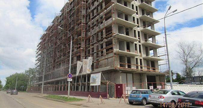 ЖК Янтарь-Apartments (Комплекс апартаментов Янтарь-Apartments) - вид с Левобережной улицы Квартирный контроль
