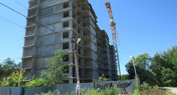 ЖК Времена года (Мелодия), 6-й корпус - монолитные работы, вид с улицы Пролетарская, фото 2 Квартирный контроль