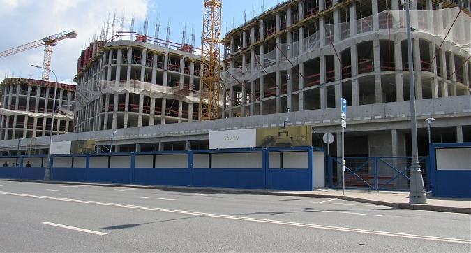 ЖК SAVVIN RIVER RESIDENCE (Саввин Ривер Резиденс), общий вид на корпус 3, 2, 1, вид с Саввинской наб., фото - 8 Квартирный контроль