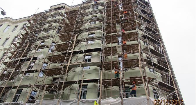 ЖК Полянка 44 - вид со 1-го Спасоналивковского переулка на особняк Мускат, фото 3 Квартирный контроль