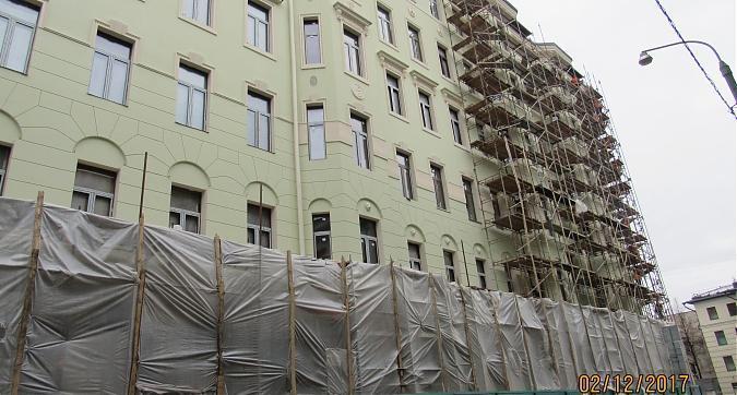 ЖК Полянка 44 - вид со 1-го Спасоналивковского переулка на особняк Мускат, фото 2 Квартирный контроль