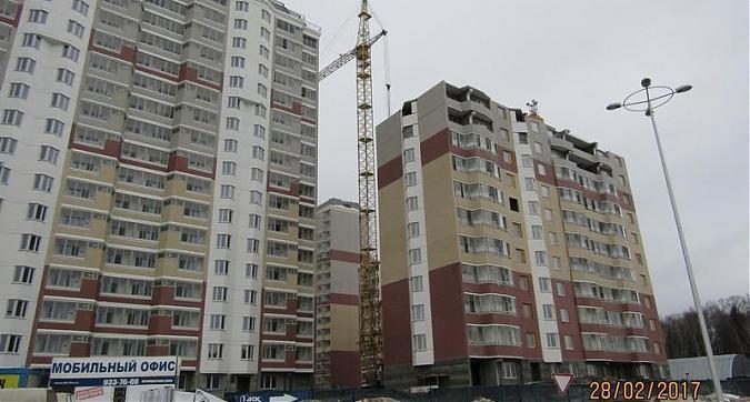 ЖК Первый Андреевский - вид на корпуса 1 и 2 с восточной стороны Квартирный контроль