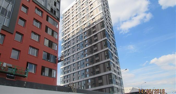 ЖК Парк Легенд - 1-й корпус, вид с Проектируемого проезда №7020, фото 2 Квартирный контроль