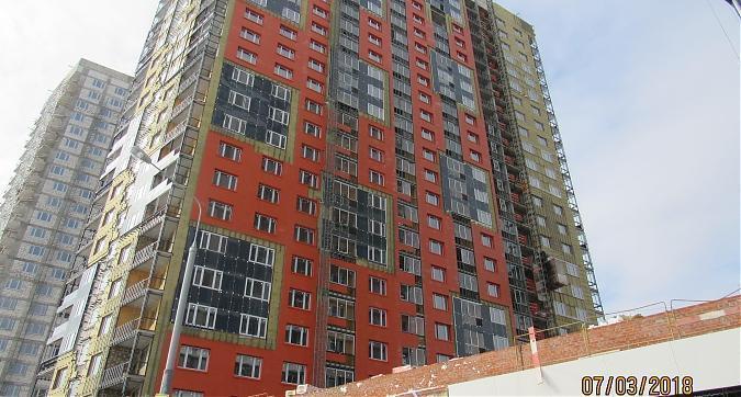 ЖК Парк Легенд - фасадные работы, вид с Проектируемого проезда №7020, фото 2 Квартирный контроль