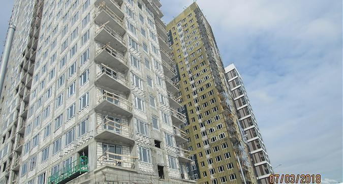 ЖК Парк Легенд - фасадные работы, вид с Проектируемого проезда №7020, фото 5 Квартирный контроль