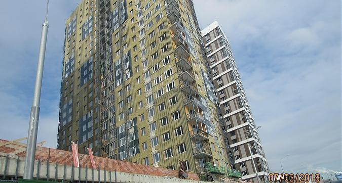 ЖК Парк Легенд - фасадные работы, вид с Проектируемого проезда №7020, фото 6 Квартирный контроль